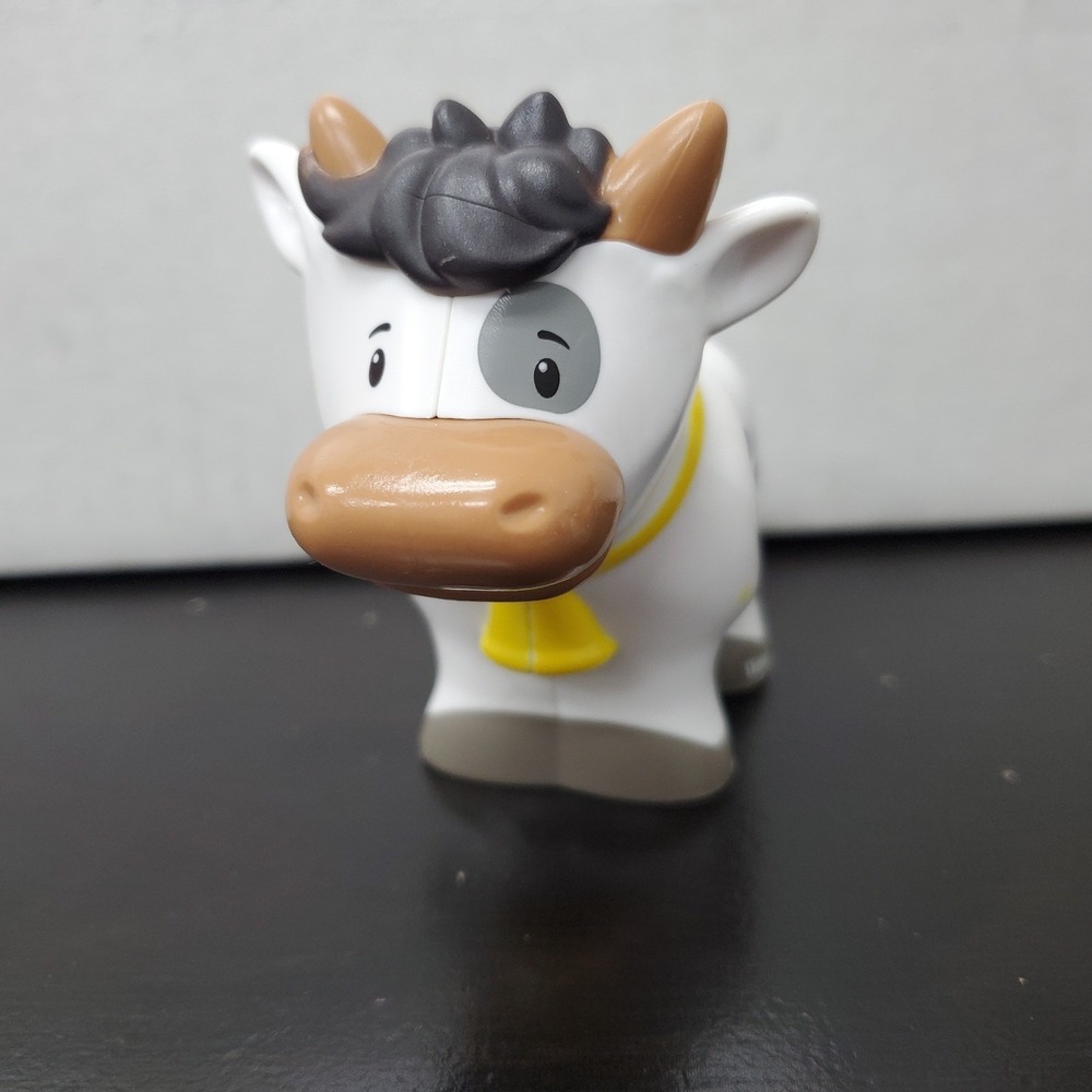 Fisher Price Little People Barn Farm Animal  • Cow Bull • Figure Toy Replacement